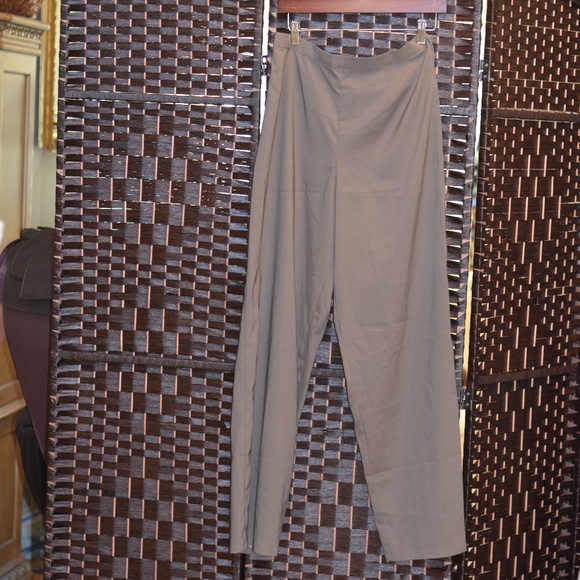 Linda Lunstrom SZ 10 lightweight Brown Pant - Picture 1 of 5